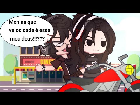 Eu andando de moto com a minha irmã / Minha mãe andando de moto com a minha irmã: [Meme]{Gacha club}