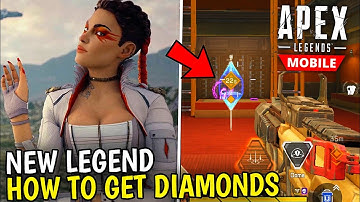 How To Get Diamond Pieces + LOBA Is Coming & Gameplay In Apex Mobile!