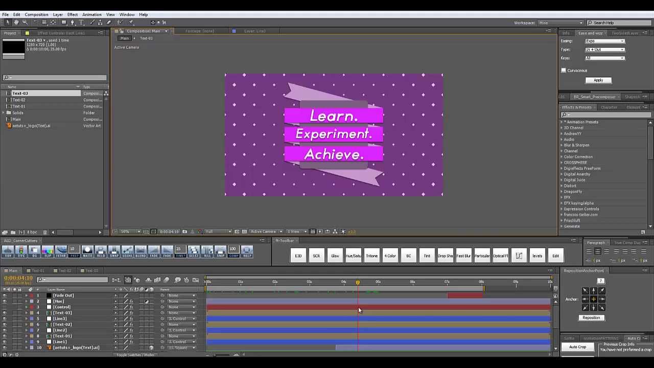 [Tutorial] Set Up a Warping Vector Ribbon Animation in After Effects