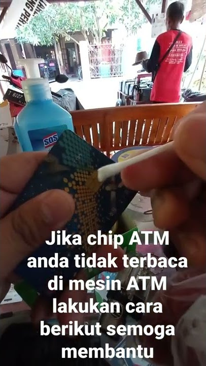 jika chip kartu ATM anda tidak terbaca di mesin ATM lakukan cara ini