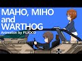【ガルパン】西住姉妹 feat. ワートホグ(Halo)│【GuP】Nishizumi Sisters feat. Warthog (Halo)