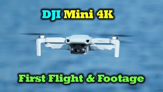 DJI Mini 4K - First Flight & Footage | Awesome Starter Drone!