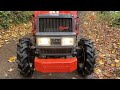 YANMAR FX22D 4WD Compact Tractor &amp; New Flail Mower