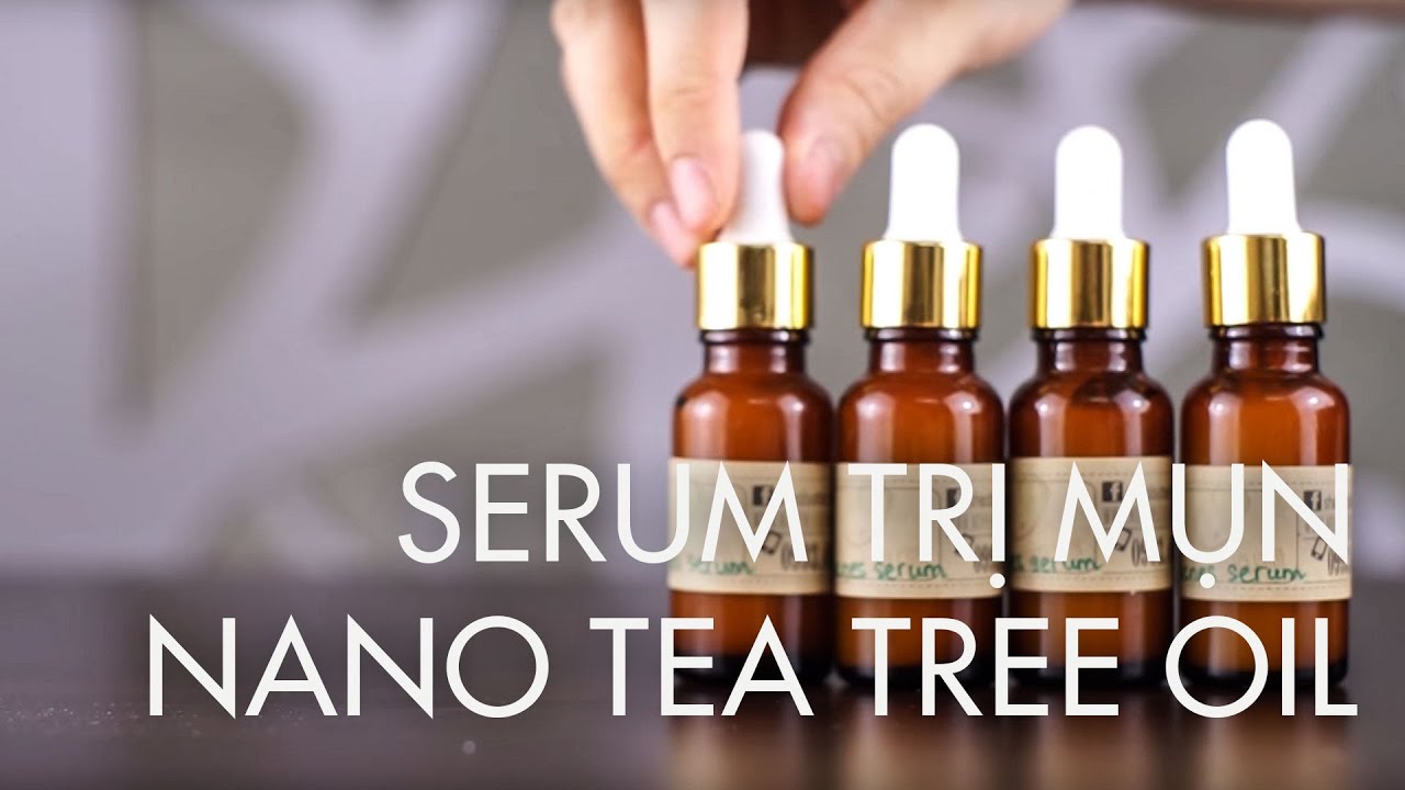 SHEA9 - Serum trị mụn - Nano Tea tree Oil - YouTube