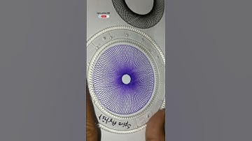 Asmr satisfying spirograph drawing art ❣️❣️. #asmr #spirograph #spirographasmr #shorts #ytshorts