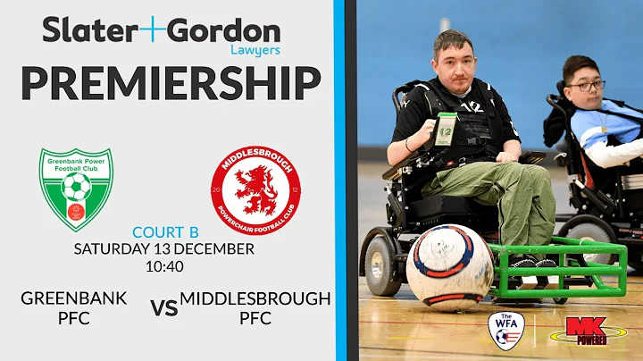 Greenbank PFC vs Middlesbrough PFC - Slater & Gordon Premiership Court B