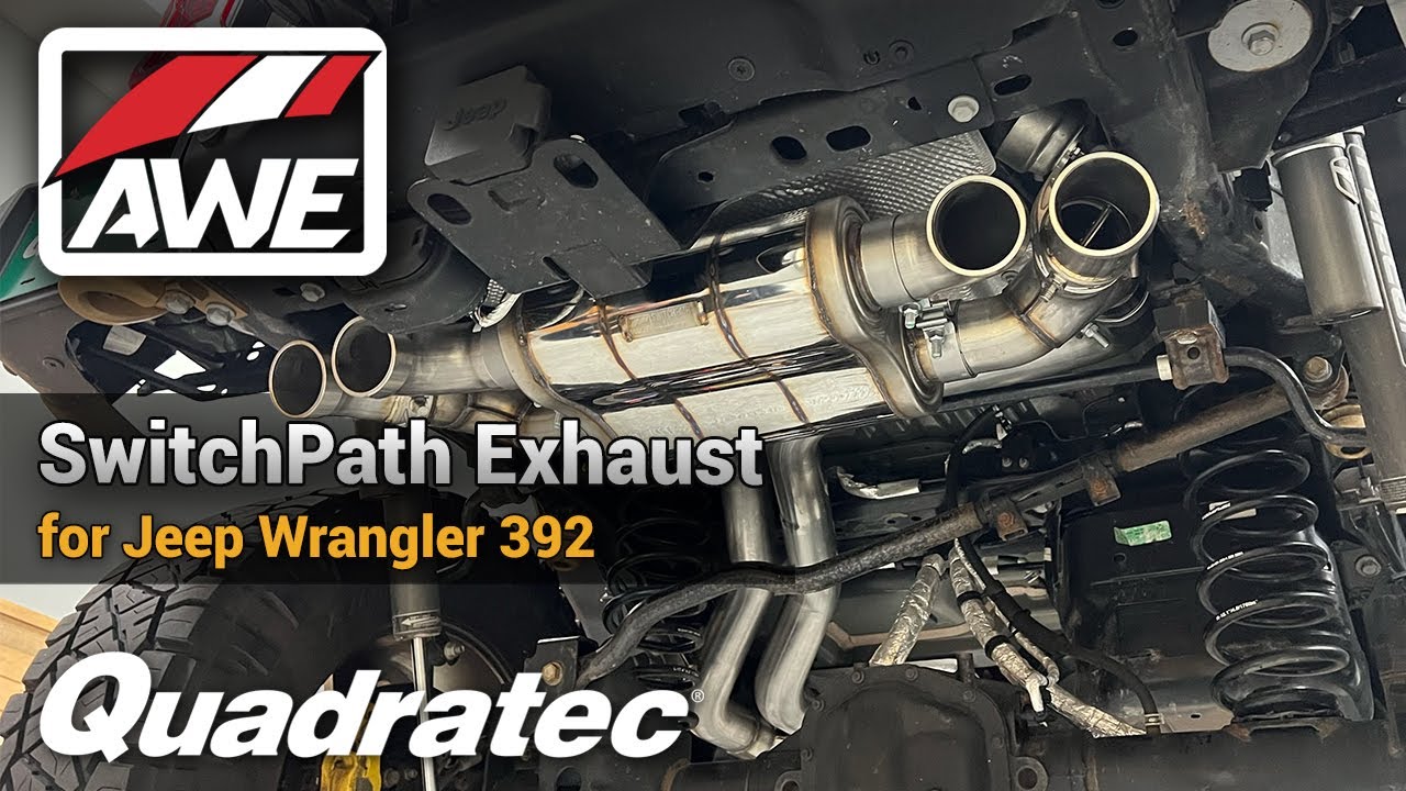 Дайте волю зверю! Выхлопная система AWE SwitchPath преображает Jeep Wrangler 392 🔥