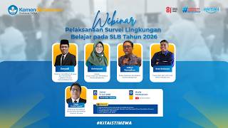 Webinar Pelaksanaan Survei Lingkungan Belajar pada SLB Tahun 2026