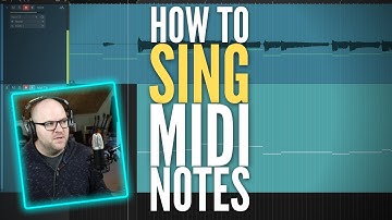 How to sing MIDI notes in #StudioOne