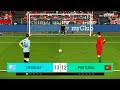 PES 2018 | URUGUAY vs PORTUGAL | Penalty Shootout | Suarez vs Ronaldo | Gameplay PC