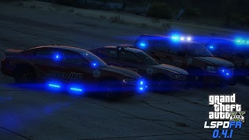 GTAV-LSPDFR 0.4.1 | Day-380 | Craven County Sheriff | Live Patrol | Road to 14K