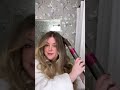 See how quick the Dyson Refreshes day old hair… Lazy Girl Hair 10mins!! #hairtutorial #dysonairwrap