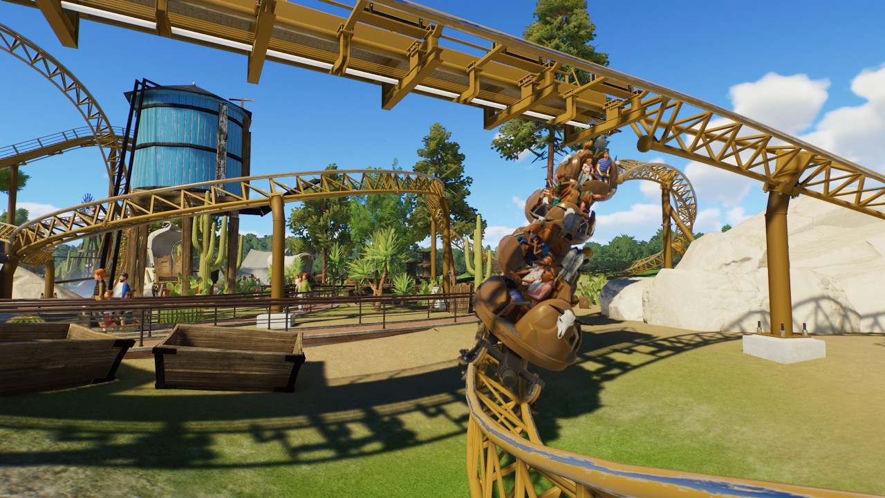 Cactus Chaos  - A Planet Coaster 2 Creation!