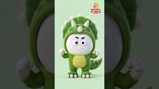 ¡Frutas a Dinosaurios! | Aprende los Colores para Niños | Canciones Infantiles #shorts