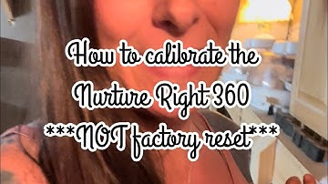 How to Calibrate the Nurture Right 360