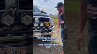 Harbor Freight Roadshock Edge Lights and Randy Ellis Light Bar