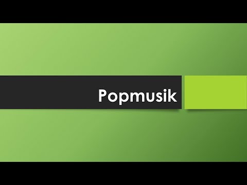 Video: Was ist Popmusik?