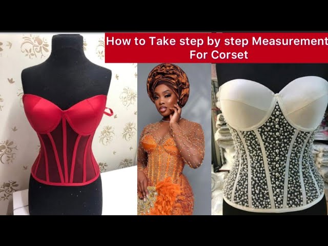 HOW TO DRAFT A PLUS SIZE CORSET FOR BIG BURST #corset #how #tutorial 