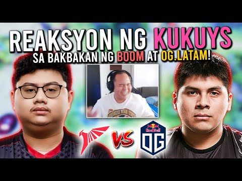 "Reaksyon ng KUKUYS sa BOOM vs OG.LATAM Match!"
