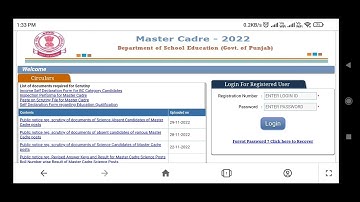 4161 master Cadre recruitment new update selection list