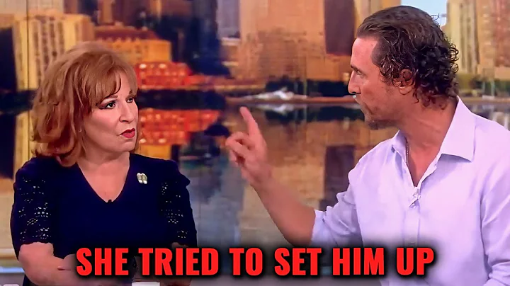 Matthew McConaughey SHUTS UP Joy Behar After She Asked This One Question - DayDayNews