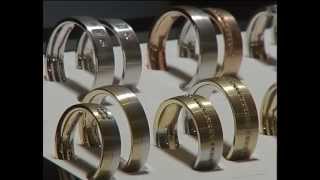 видео Кольца из комбинированного золота в каталоге интернет магазина 