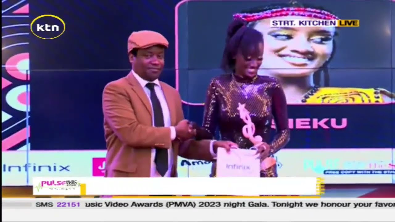 Nasieku Wins The Best Tiktoker The Year On Pulse Music Awards