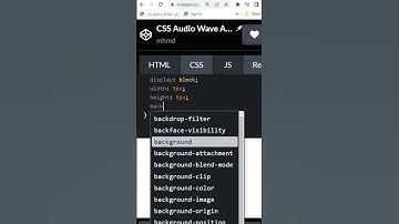 css audio wave animation #shorts