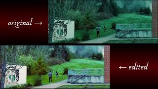 Twilight forest scene, Bella tells Edward she knows what he is - color adjusted