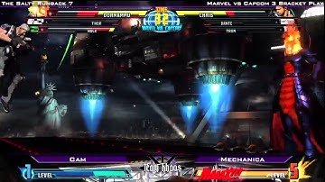 The Salty Runback 7 MvC3 - Cam vs Mechanica