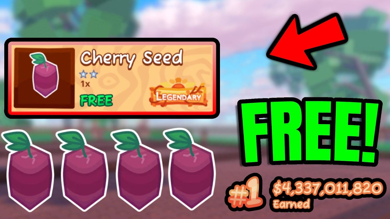 NEW Glitch Gives FREE Cherry Seeds in GARDEN HORIZONS! (All Mutations)