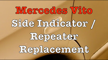Mercedes Side Indicator / Repeater Lense Replacement