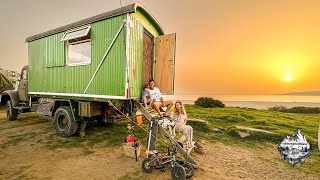 DebtFree Nomad Life: Family Builds DIY Camper Truck for $12K, Living the Dream