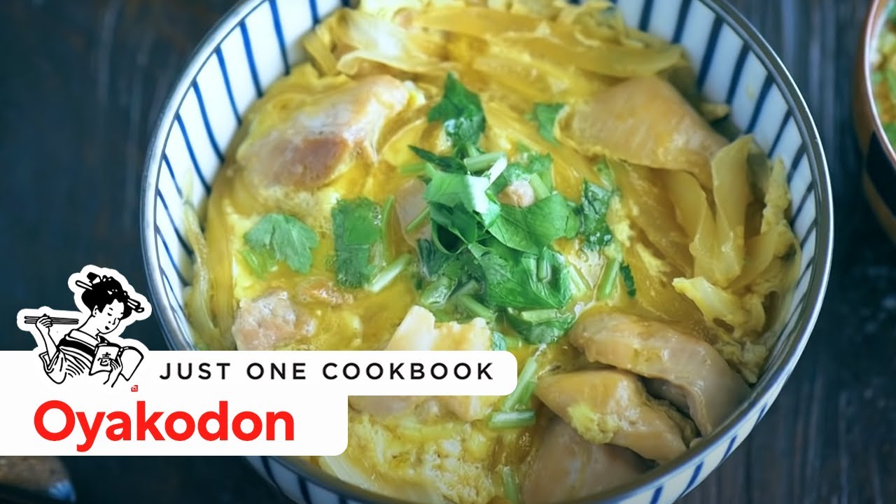How To Make Oyakodon (Chicken & Egg Bowl) (Recipe) 親子丼の作り方 (レシピ)