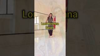 Lord Krishna Poses! #krishna #pose #dance #classicaldance #bharatanatyam