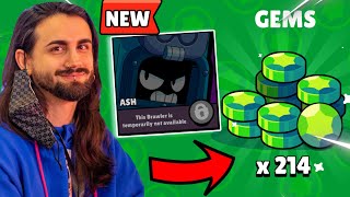 NO WAY😳😳SUPERCELL EXPLAINED EVERYTHING😨NEW FREE 256 GEMS +ASH GLITCH and MORE! `Brawl Stars English screenshot 1