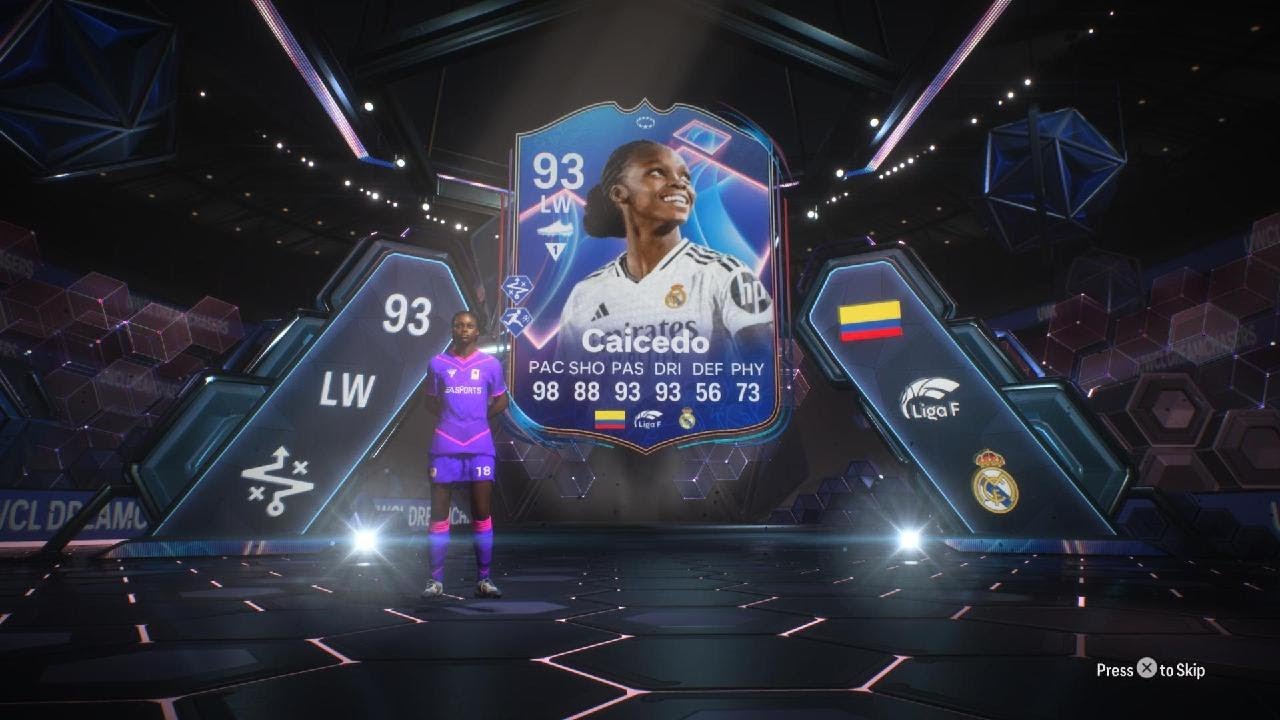 FC 25 - UWCL Dreamchasers - Linda Caicedo 93