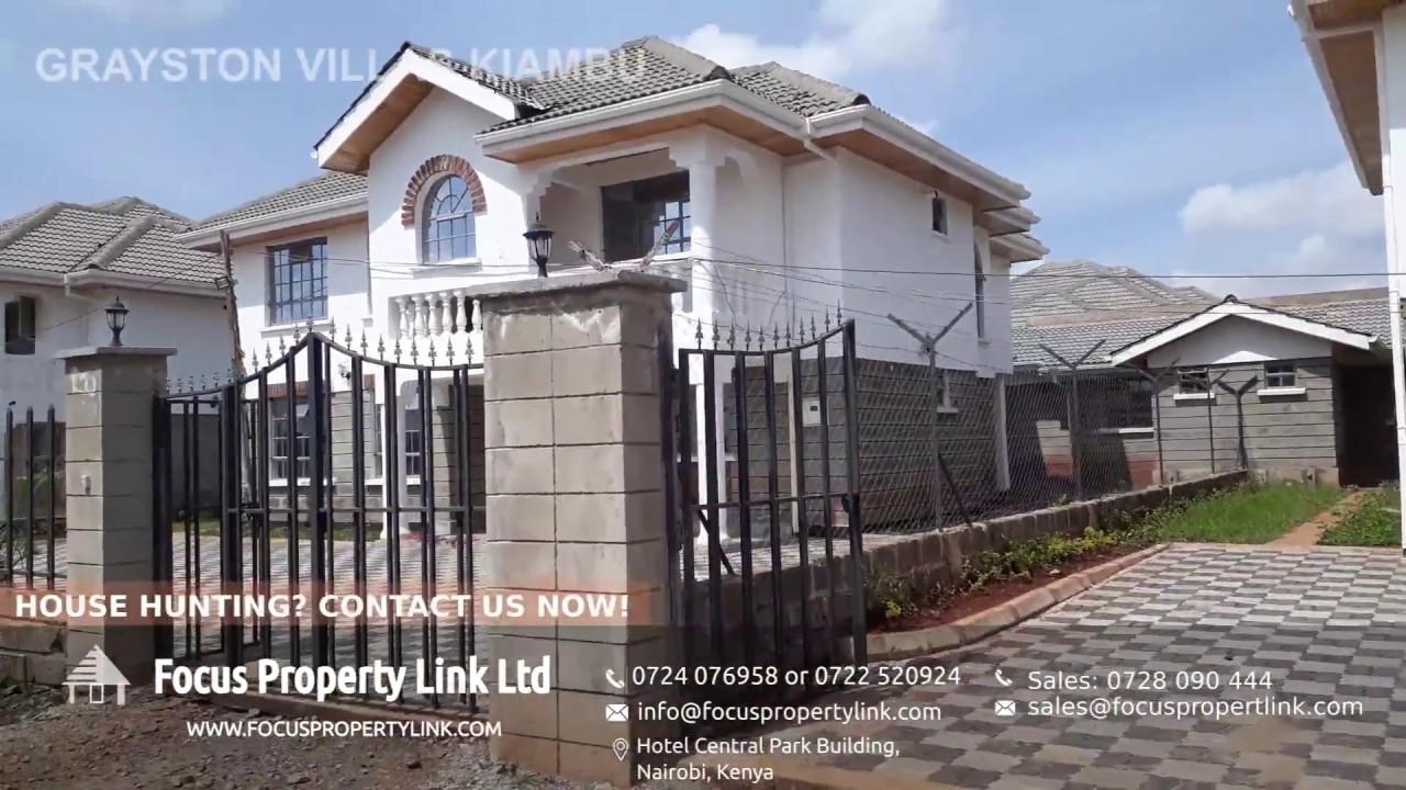 Luxurious Villas For Sale in Kiambu - 4 Bedroom all En Suite
