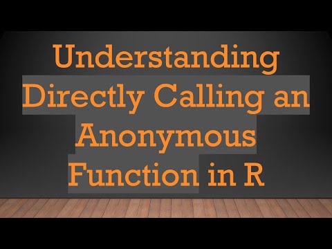 Understanding Directly Calling