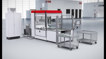 SONDERHOFF SMART-L dosing cells with shuttle/sliding table