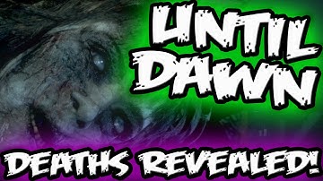 UNTIL DAWN CHAPTER 7 END || DEATHS Revealed || Until Dawn Gameplay Jumpscares