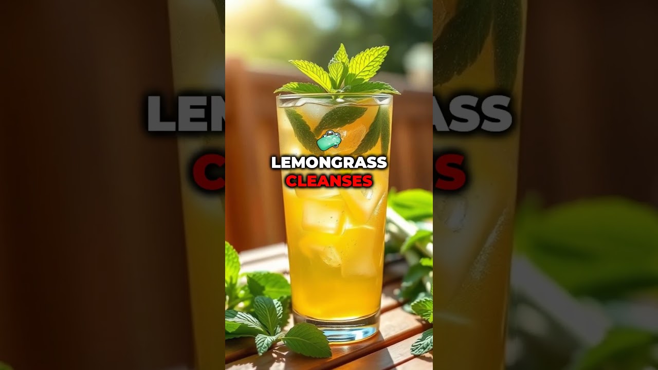 Beat the Heat with Peppermint & Lemongrass Iced Tea! ❄️🌿🍵