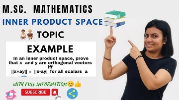 L-83||Example in Inner product space|| Hilbert space || Nivaanmath academy ||M.Sc. Math