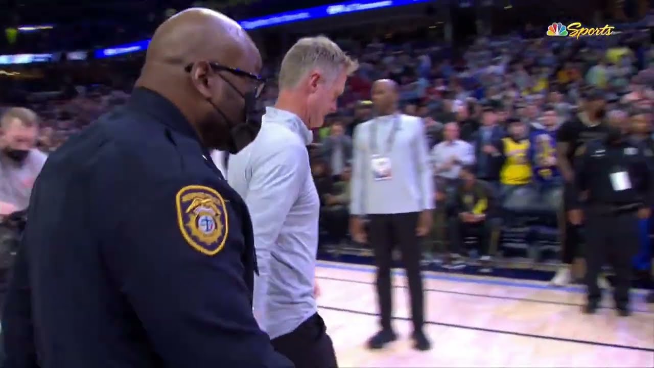 Steve Kerr EJECTED After Arguing with the Ref! 😬 | March 28 2022