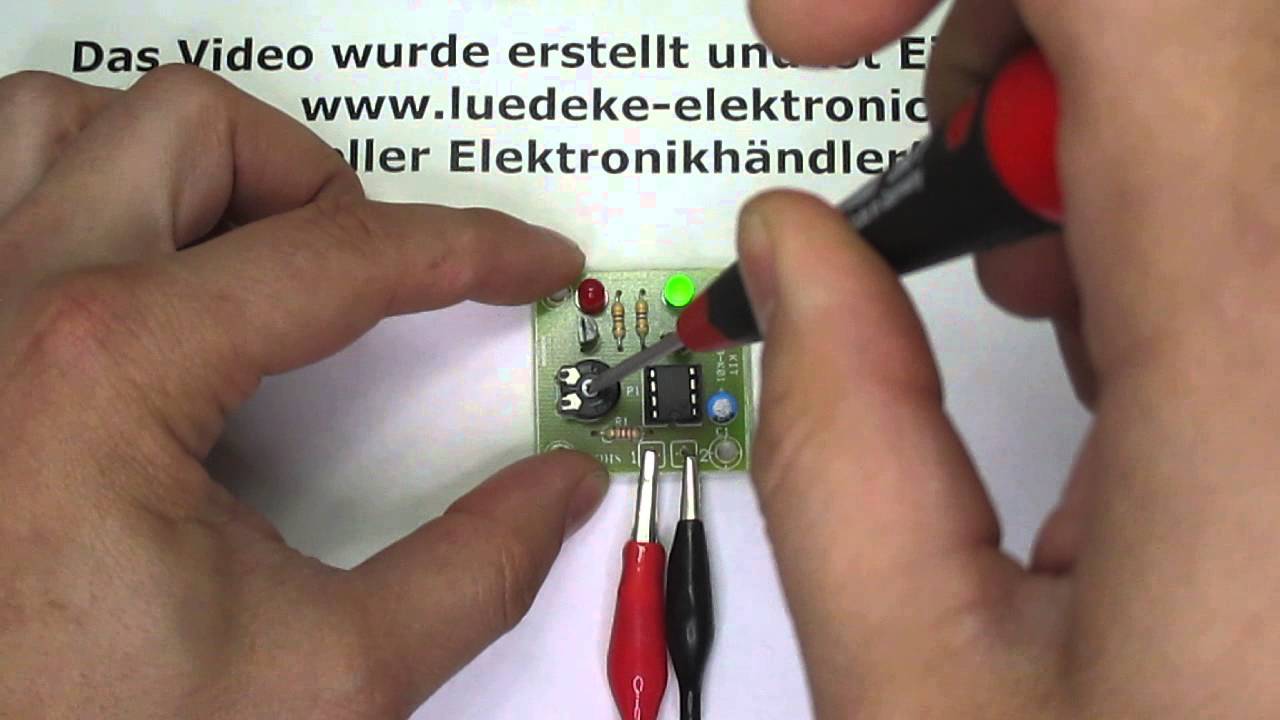 SmartKit Wechselblinker NE555 Tester Bausatz B 1089