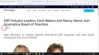 Acumatica ERP Transactions - Part 2