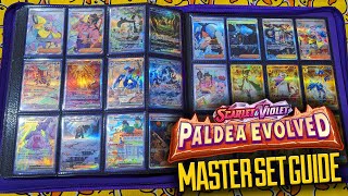 Paldea Evolved Master Set Guide - Set Your Binder Right the First Time! Paldea Evolved Master Set List