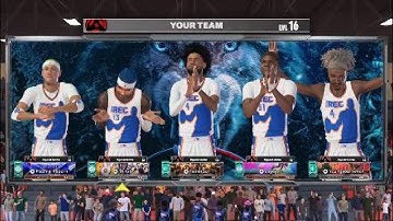 NBA 2k26 Dropping 50 points in the Rec with crew 