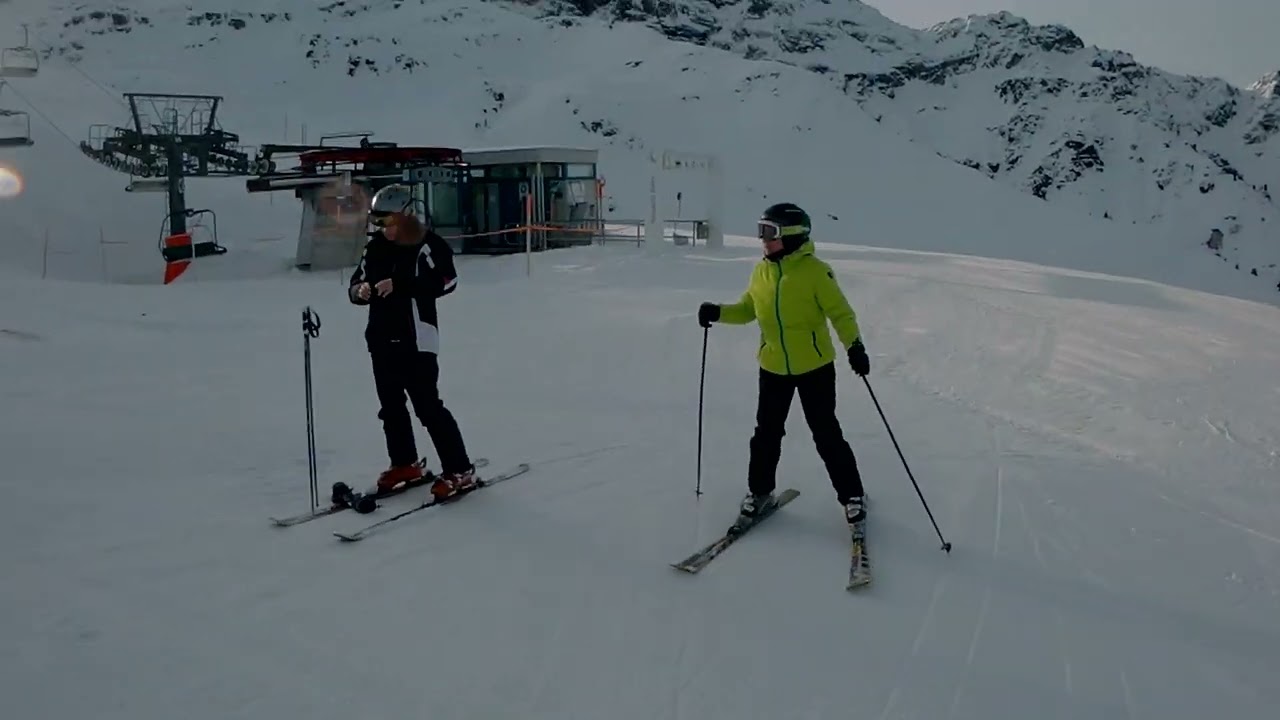 Silvretta Montafon - Blaue Piste 30 zur Heimspitzbahn