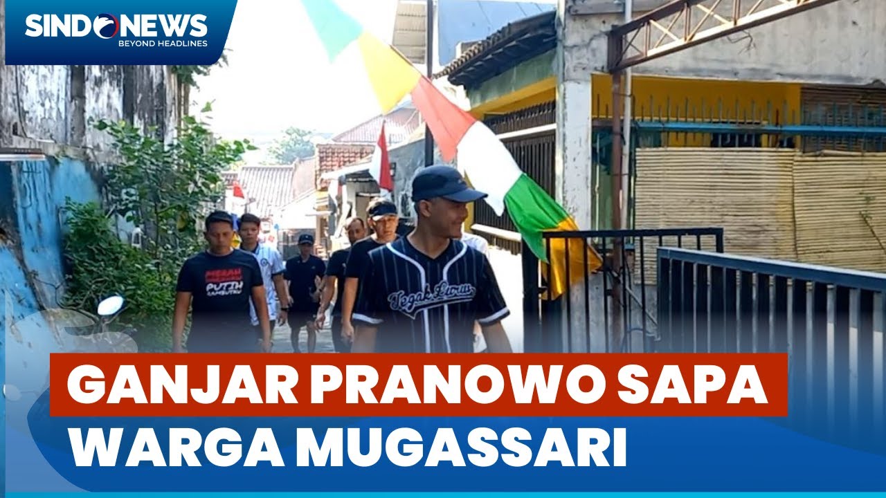 Ganjar Pranowo Sempatkan Sapa Warga Mugassari sebelum Ngantor